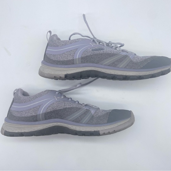 KEEN Terradora Womens Gray And Lavender Waterproof Athletic Hiking Shoes Size 8 - Picture 5 of 9